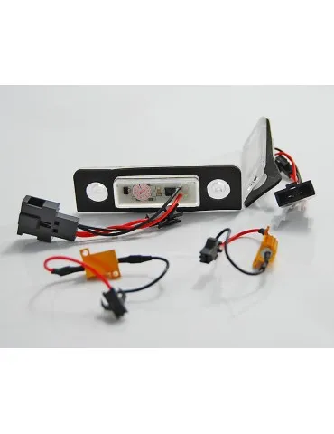 Éclairage de plaque à LED pour SKODA OCTAVIA 09- ROOMSTER 06-10 CANBUS