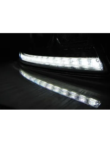 Phares chromés pour SKODA OCTAVIA 09-12