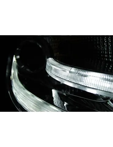 Phares chromés pour AUDI A4 B8 04.08-11