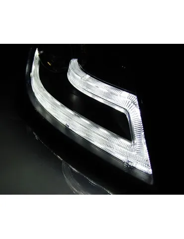 Phares noirs pour AUDI A4 B8 04.08-11