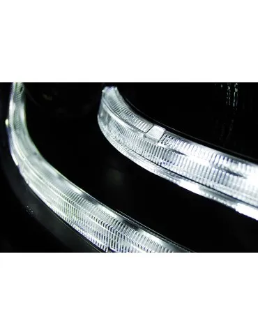 Phares noirs pour AUDI A4 B8 04.08-11