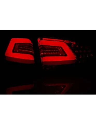 Feux arrière à LED rouges pour VW GOLF 7 13-17