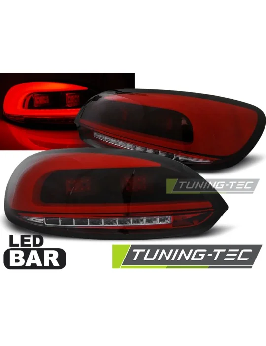Feux arrière à LED fumés rouges pour LDVWC2 VW Scirocco III (2008 - 2014)