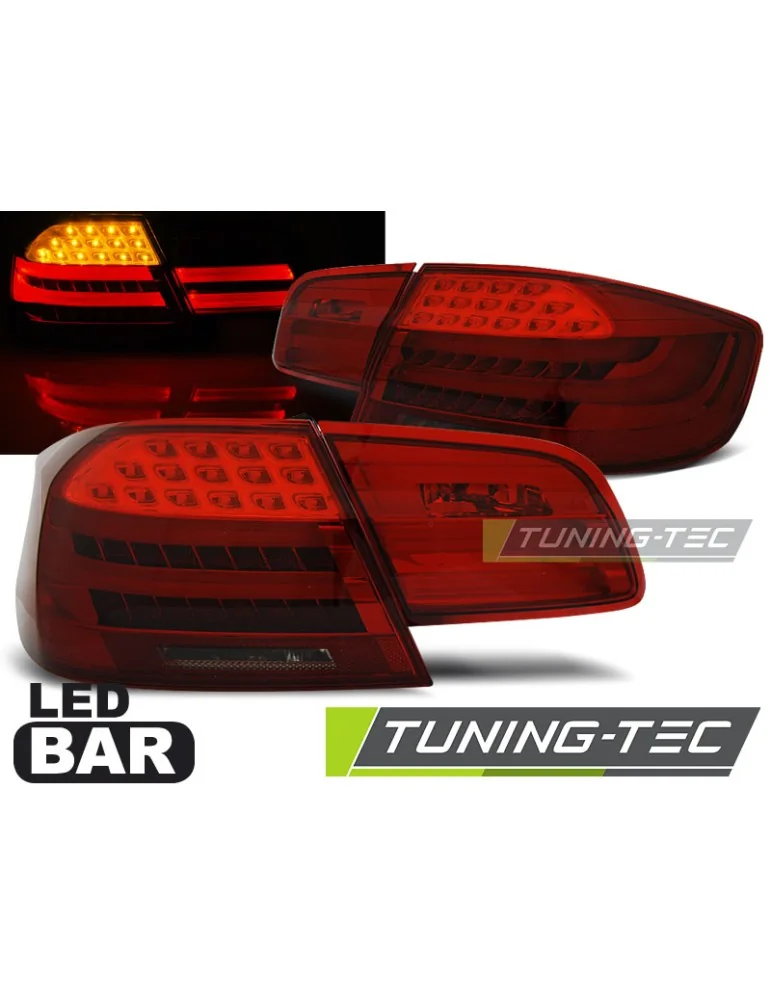 Feux arrière à LED fumés rouges pour BMW E92 09.06-03.10