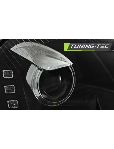 Phares noirs pour VW GOLF 5 10.03-09