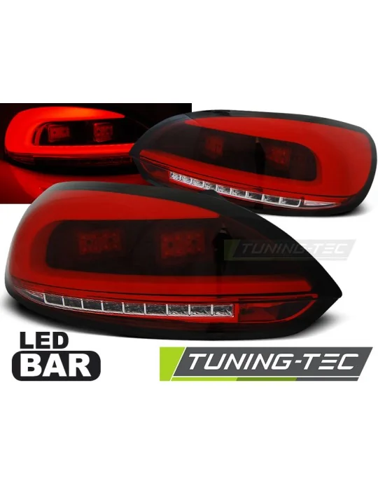Feux arrière à LED rouges pour VW Scirocco III (2008 - 2014)