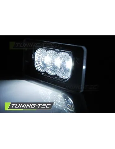 Éclairage de plaque à LED transparent pour BMW E90 F30 F32 E39 E60 F10 X3 X5 X6