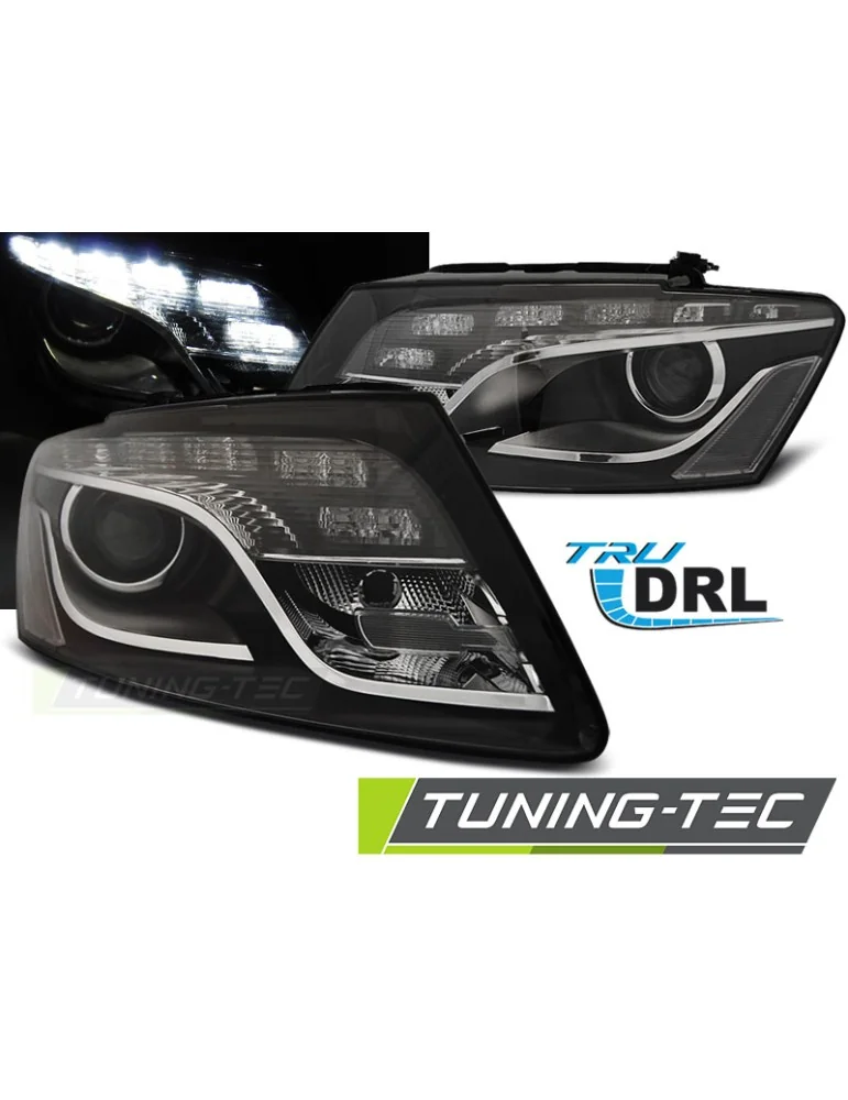 Phares noirs pour AUDI Q5 11.08 09.12