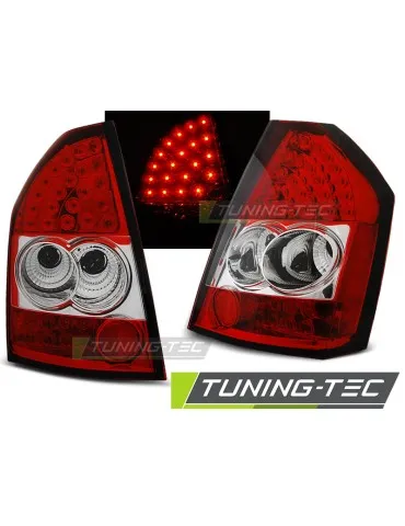 Feux arrière à LED rouges blancs pour CHRYSLER 300C/300 08-10