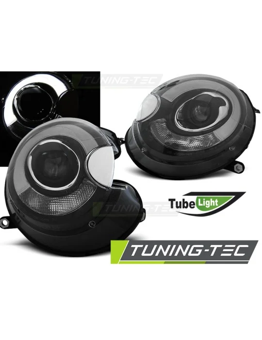 Phares à LED noirs pour BMW Mini Cooper (2006 - 2014)