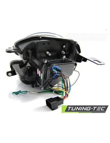 Phares à LED noirs pour BMW MINI COOPER 06-14