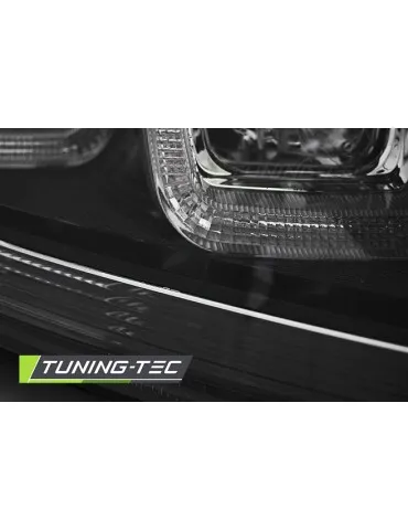 Phares à LED noirs pour VW GOLF 7 11.12-17