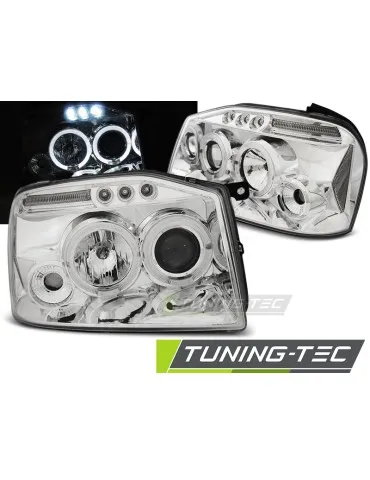 Phares chromés pour NISSAN FRONTIER US VERSION 01-04