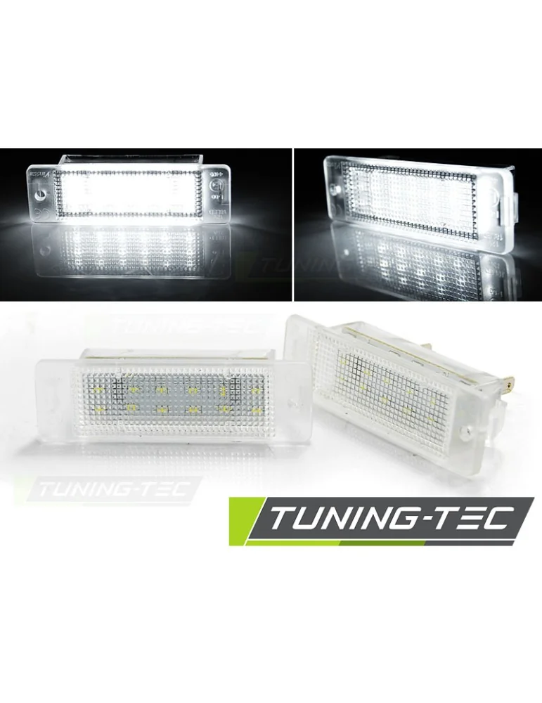 Éclairage de plaque à LED pour OPEL ASTRA F 09.91-08.97 CALIBRA 08.90-06.97