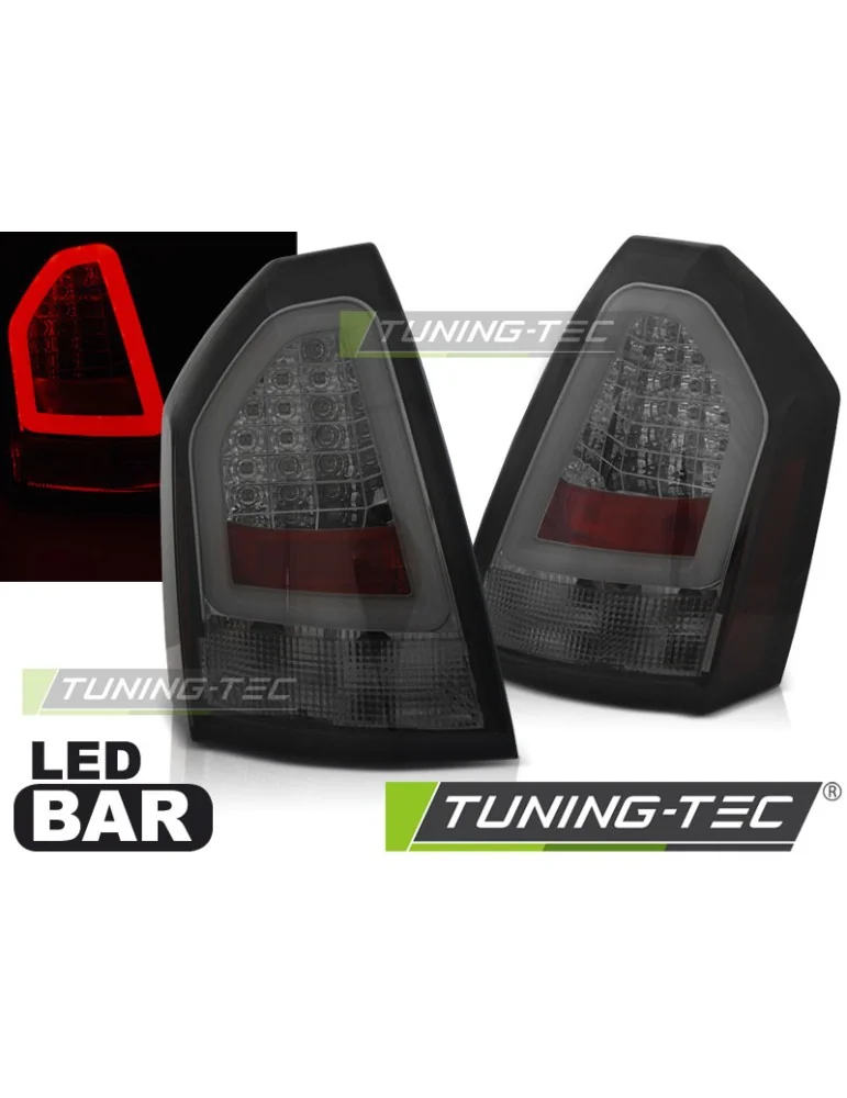 Feux arrière à LED fumés pour CHRYSLER 300C 05-08