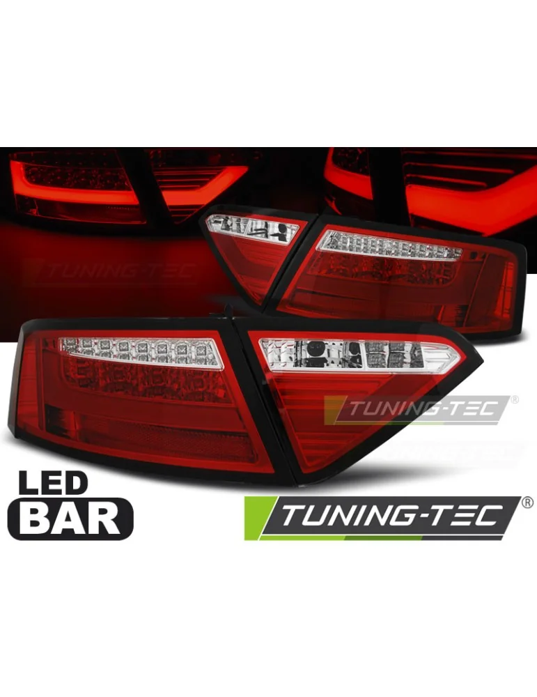 Feux arrière à LED rouges pour AUDI A5 07-06.11