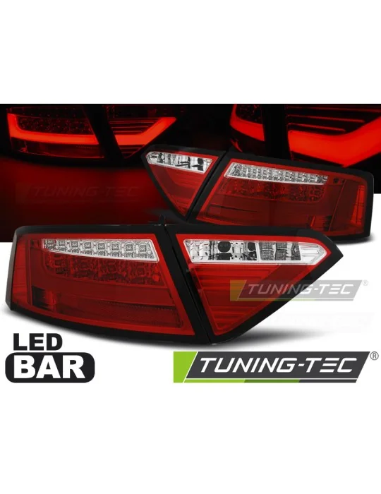 Feux arrière à LED rouges pour Audi A5 (2007 - 2011)