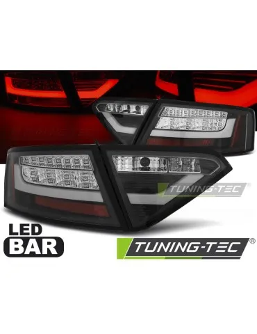 Feux arrière à LED noirs pour AUDI A5 07-06.11