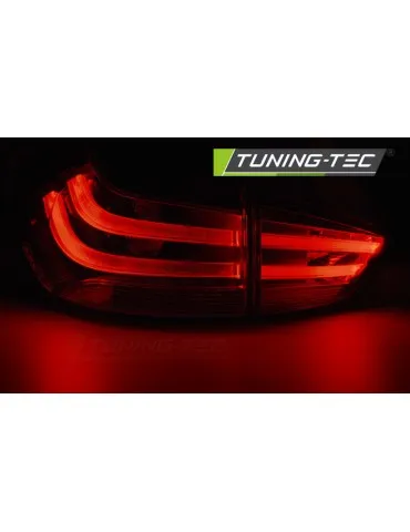 Feux arrière à LED rouges blancs pour BMW X1 E84 10.09-07.12
