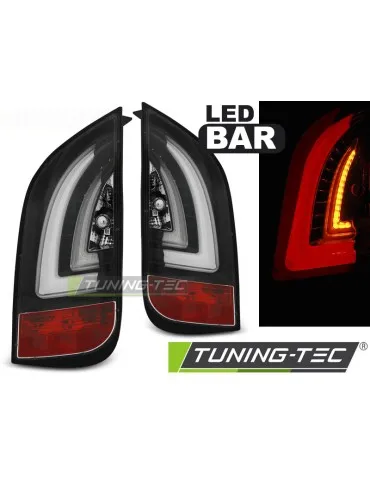 Feux arrière à LED noirs pour VW UP! 3.11- SKODA CITIGO 12.11