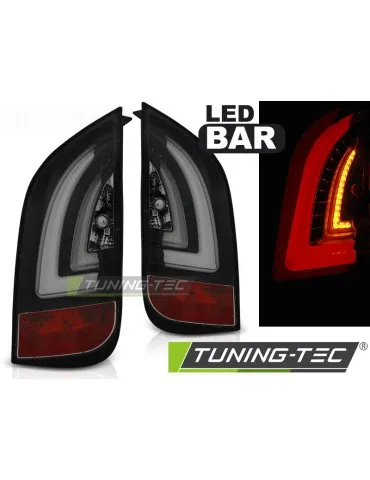 Feux arrière à LED noirs fumés pour VW UP! 3.11- SKODA CITIGO 12.11