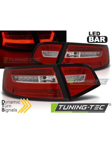 Feux arrière à LED rouges pour AUDI A6 08-11 Berline