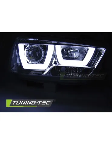 Phares à LED chromés pour DODGE CHARGER LX II 11-15
