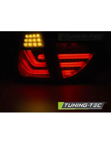 Feux arrière à LED fumés rouges pour BMW E91 09-11