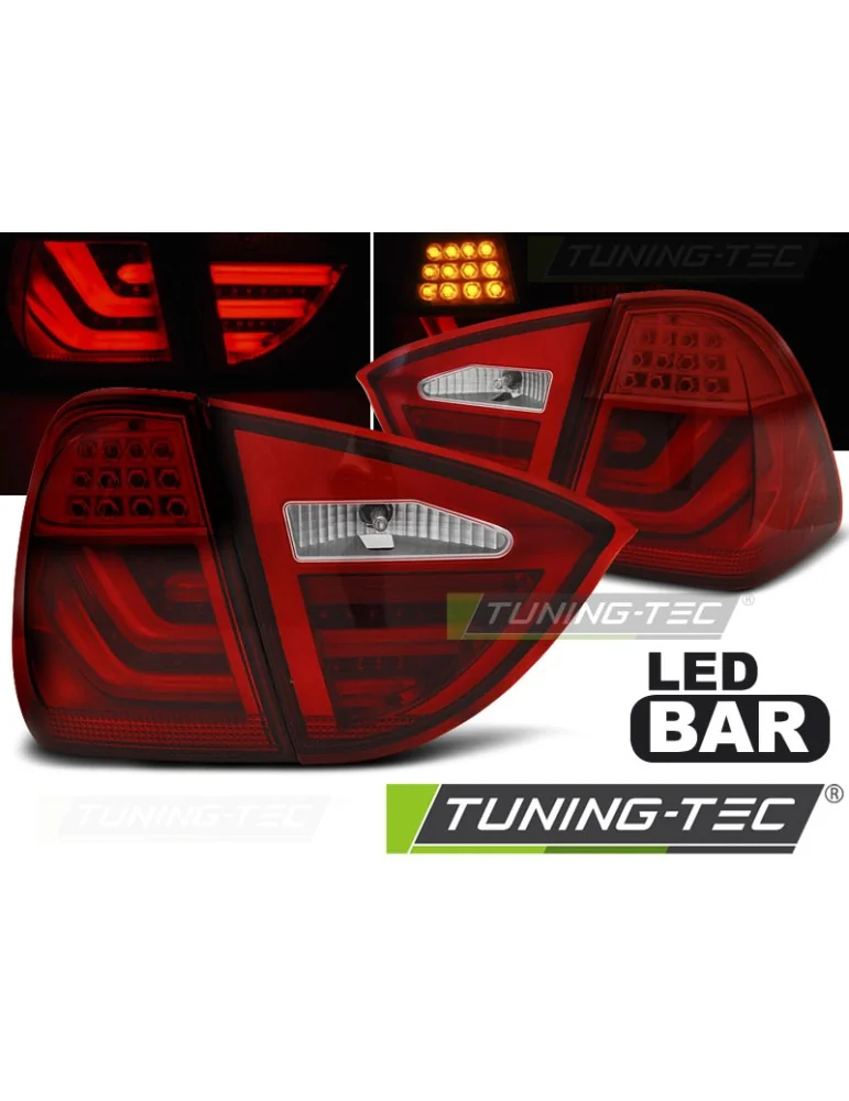 Feux arrière à LED rouges pour BMW E91 05-08