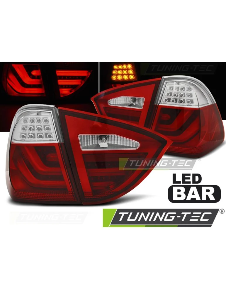 Feux arrière à LED rouges pour BMW E91 05-08