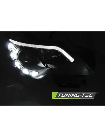 Phares noirs pour OPEL CORSA D 11-14