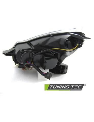 Phares noirs pour OPEL CORSA D 11-14