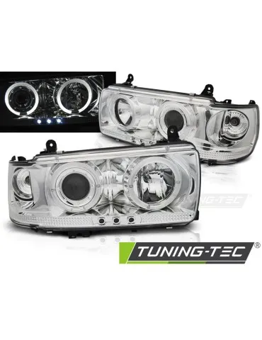 Phares chromés pour TOYOTA LAND CRUISER FJ 80 90-97