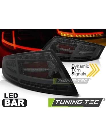 Feux arrière à LED fumés pour AUDI TT 04.06-02.14