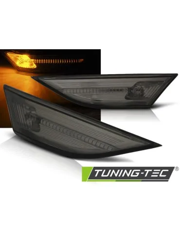Répétiteurs latéraux à LED fumés pour PORSCHE 911 991 CARRERA 11-15