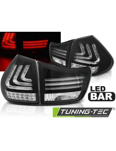Feux arrière à LED noirs pour LEXUS RX 330 350 03-08