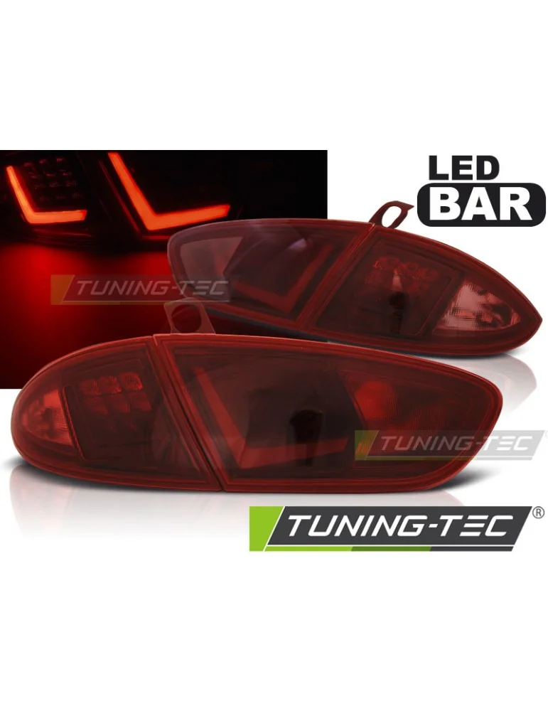 Feux arrière à LED rouges pour SEAT LEON 03.09-12