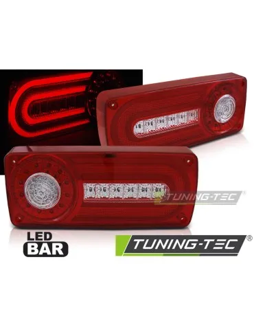 Feux arrière à LED rouges blancs pour MERCEDES W463 G-KLASA 90-12