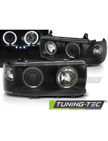 Phares noirs pour TOYOTA LAND CRUISER FJ 80 90-97