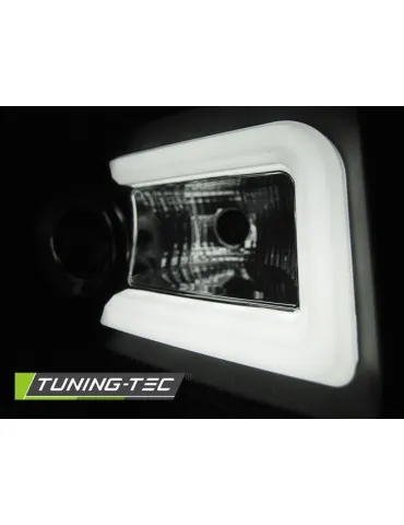 Phares à LED noirs pour CHRYSLER 300C 05-10