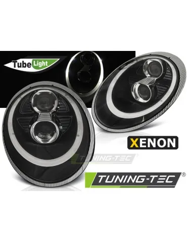 Phares au xénon noirs pour PORSCHE 911 997 04-09