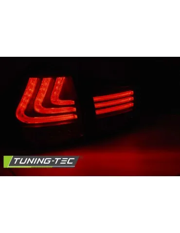 Feux arrière à LED noirs fumés rouges pour LEXUS RX 330 350 03-08