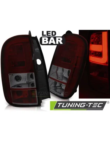 Feux arrière à LED fumés rouges pour DACIA DUSTER 04.10