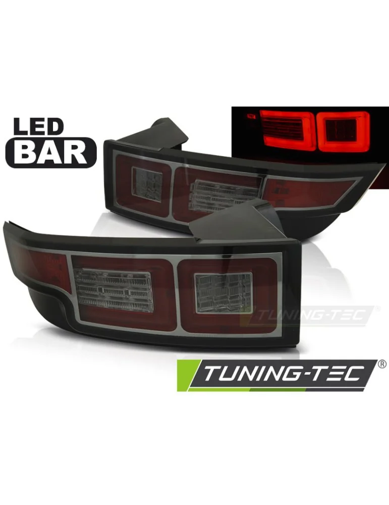 Feux arrière à LED fumés pour LAND ROVER RANGE ROVER EVOQUE 11-18