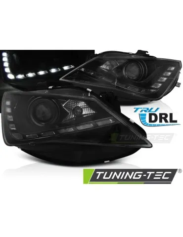 Phares noirs pour SEAT SEAT IBIZA 6J 12-15
