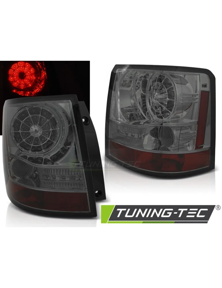Feux arrière à LED fumés pour LAND ROVER RANGE ROVER 05-09
