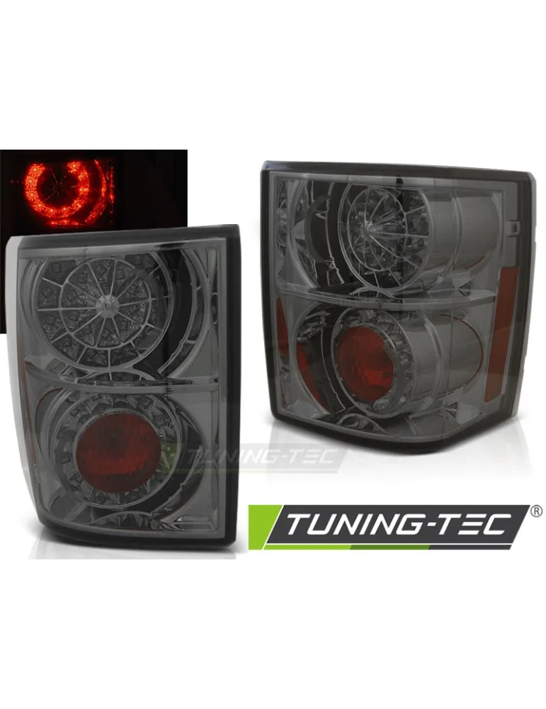 Feux arrière à LED fumés pour LAND ROVER RANGE ROVER III 02-12