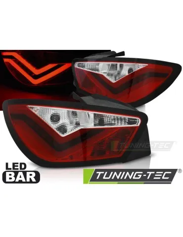Feux arrière à LED rouges pour SEAT IBIZA 6J 3 portes 06.08-12
