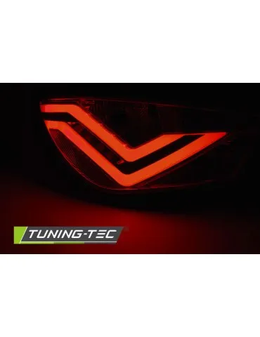 Feux arrière à LED fumés pour SEAT IBIZA 6J 3 portes 06.08-12