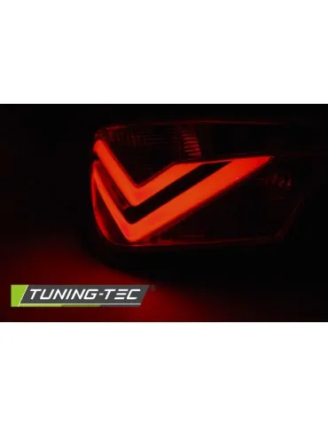 Feux arrière à LED fumés pour SEAT IBIZA 6J 3 portes 06.08-12